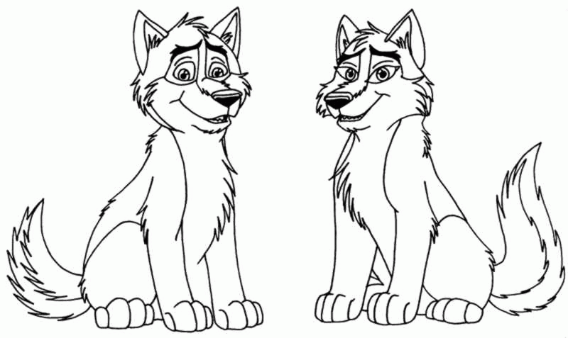 Kolorowanka z Wilkami do Druku - Kreatywna Zabawa dla Dzieci kolorowanka do druku